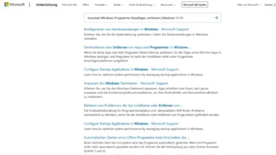 Autostart Windows: Programme hinzufügen, entfernen | Windows 11/10