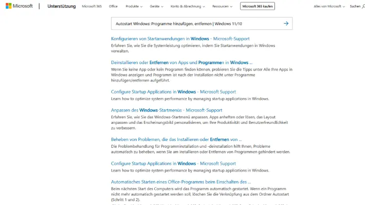 Autostart Windows: Programme hinzufügen, entfernen | Windows 11/10