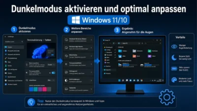 Dunkelmodus aktivieren und optimal anpassen | Windows 11/10