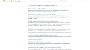 Microsoft-Konto mit digitaler Lizenz verknüpfen | Windows 11/10