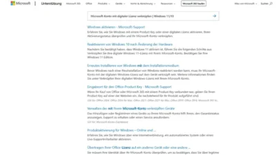 Microsoft-Konto mit digitaler Lizenz verknüpfen | Windows 11/10