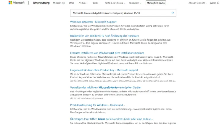 Microsoft-Konto mit digitaler Lizenz verknüpfen | Windows 11/10