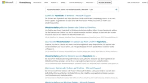 Papierkorb öffnen, leeren, wiederherstellen | Windows 11/10