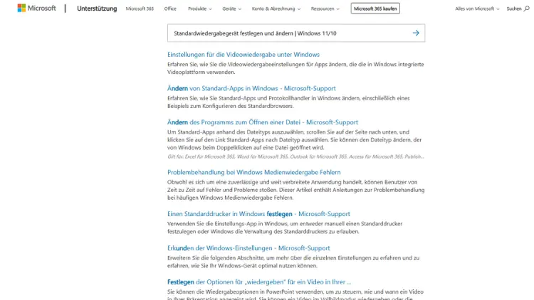 Standardwiedergabegerät festlegen und ändern | Windows 11/10