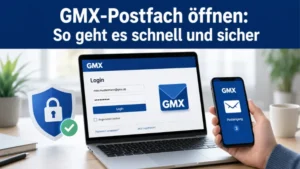 GMX-Postfach öffnen: So geht es schnell und sicher