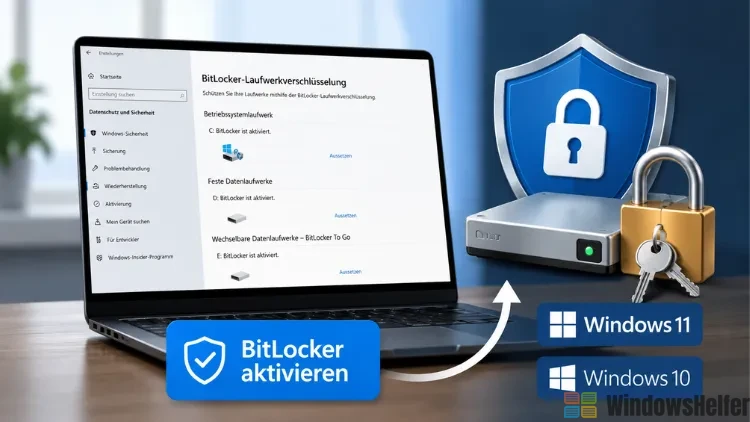 BitLocker aktivieren: So geht’s in Windows 11 und 10