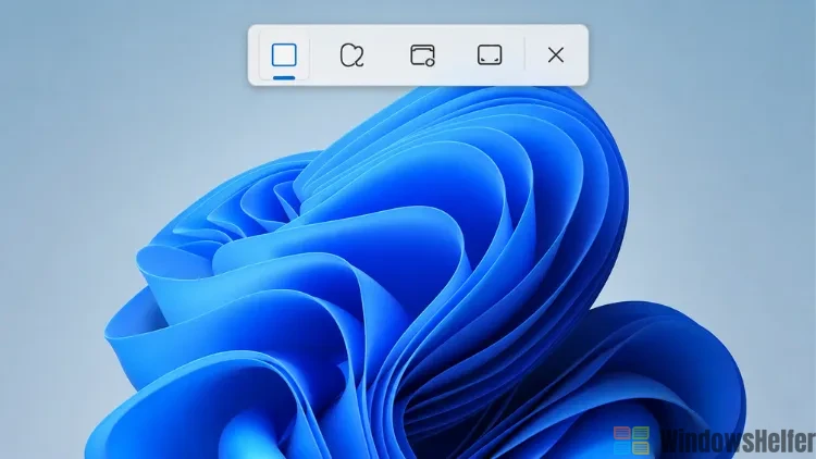 Snipping Tool über die Tastenkombination öffnen