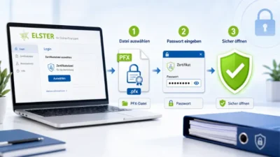 PFX-ELSTER-Datei öffnen: So geht es schnell und sicher