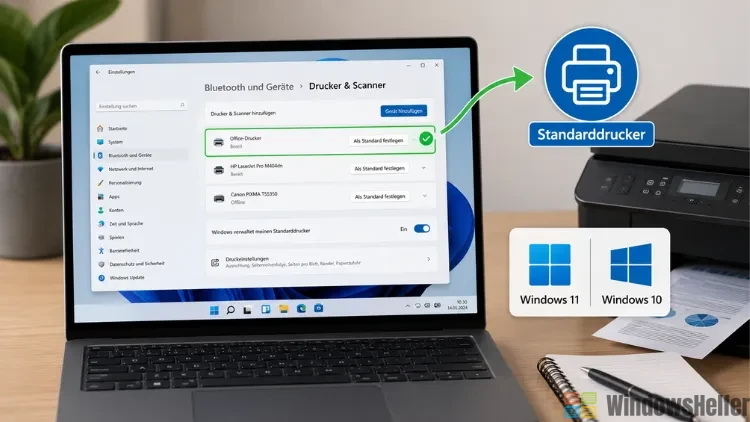 Standarddrucker festlegen: So geht’s in Windows 11 und 10