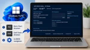 Windows 11/10: BIOS öffnen – so geht’s einfach und schnell