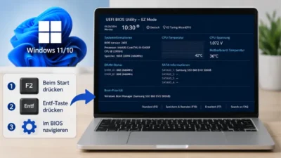 Windows 11/10: BIOS öffnen – so geht’s einfach und schnell