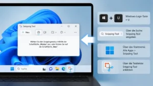 Windows 11/10: Snipping Tool öffnen – so geht’s schnell